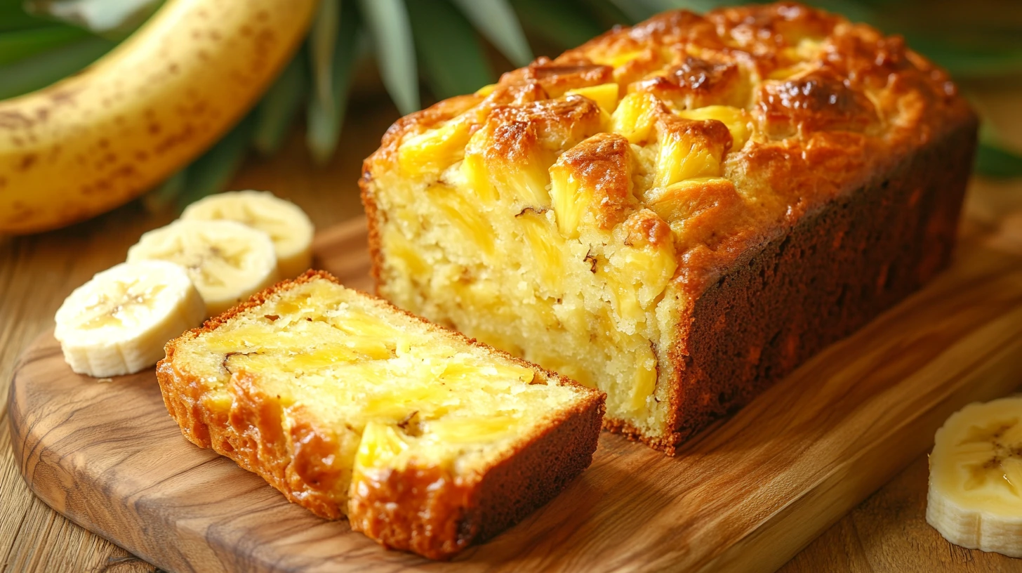 Banana Pineapple Bread