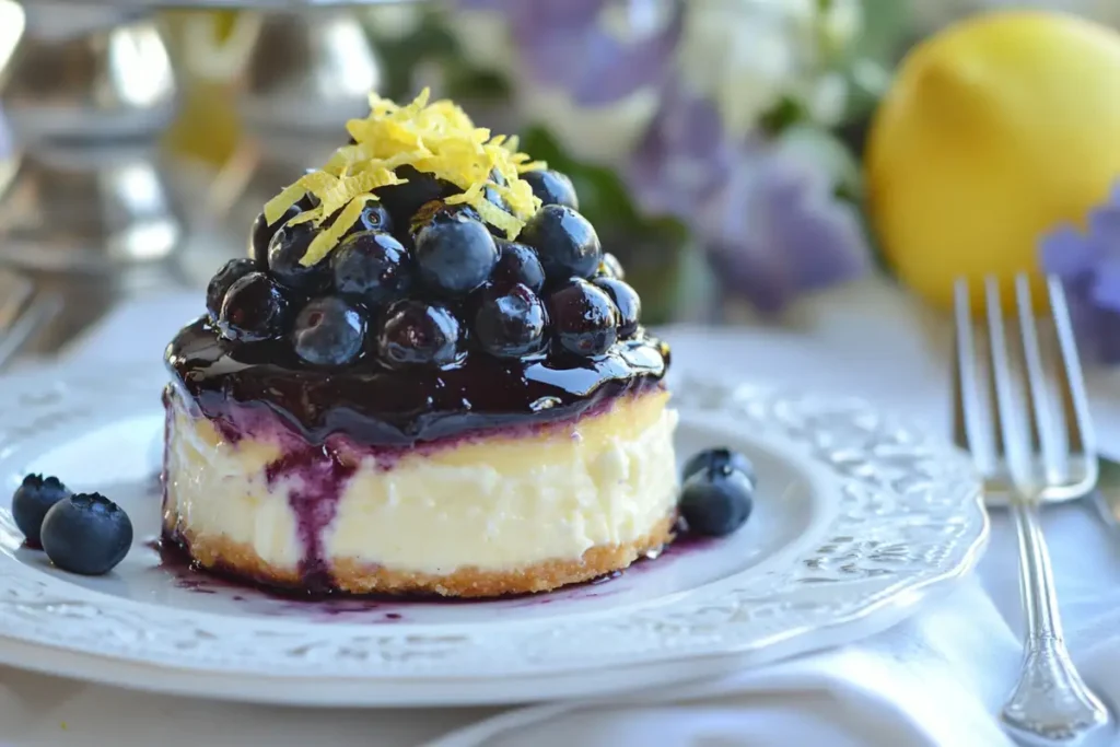 Lemon Blueberry Cheesecake