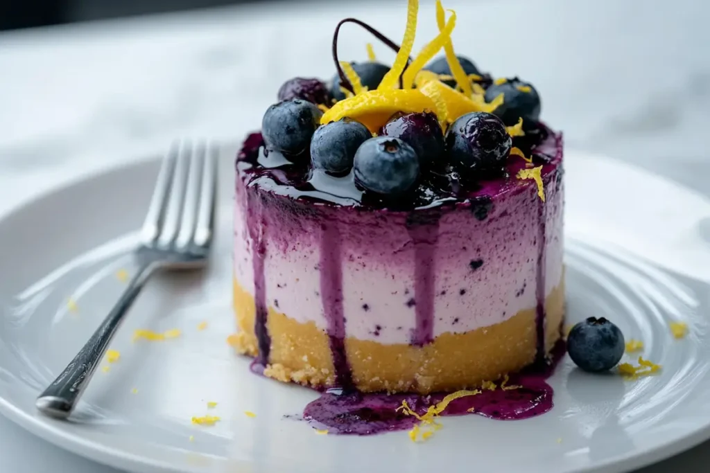 Lemon Blueberry Cheesecake