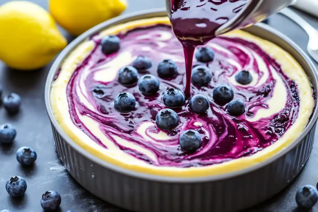 Lemon Blueberry Cheesecake