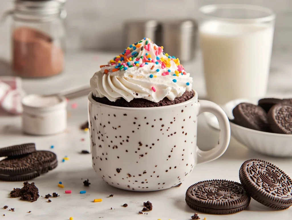 Oreo Mug Cake Recipe