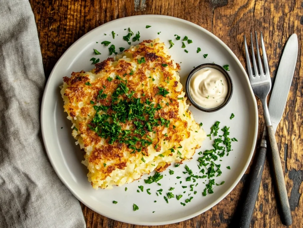 Parmesan Garlic Hash Browns