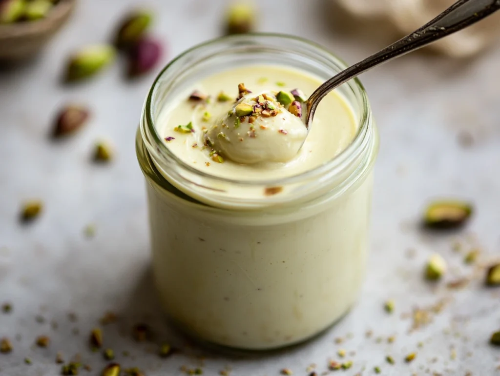 Pistachio cream