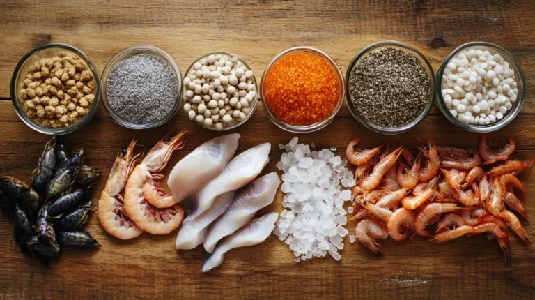 What are the best ingredients for fish food