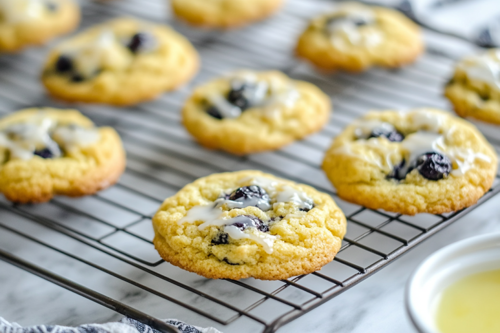 Lemon Blueberry Cookies