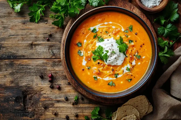 Taco soup with toppings to help reduce keyphrase heat