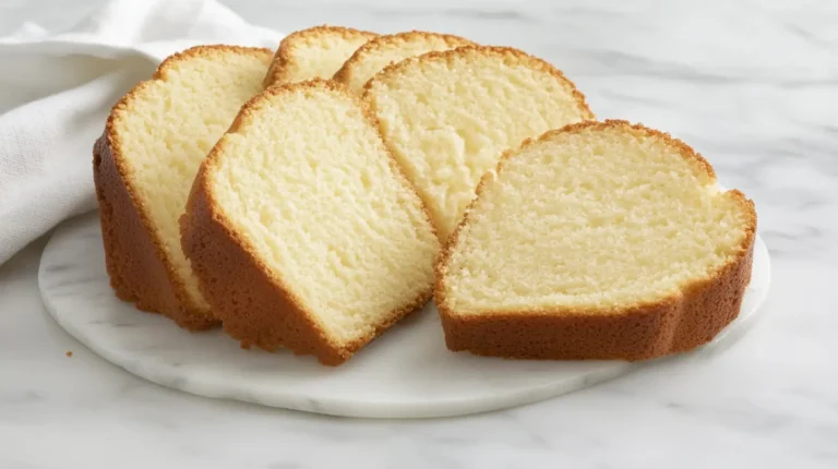 What makes a pound cake turn out dry?