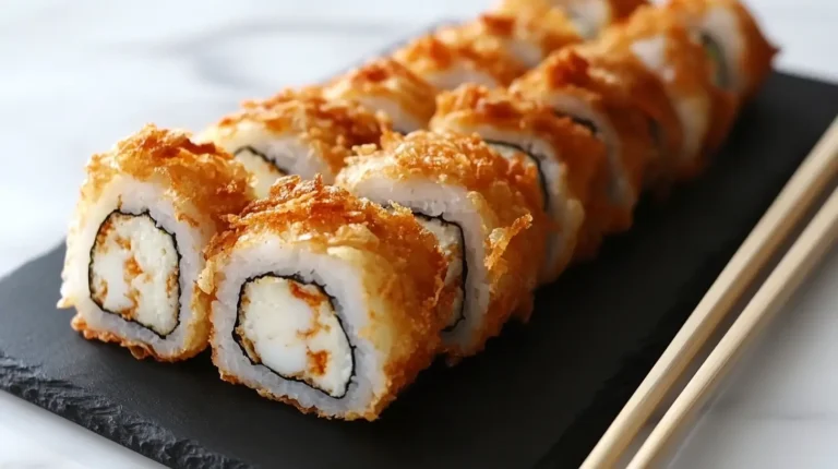 What does a tempura roll have in it?