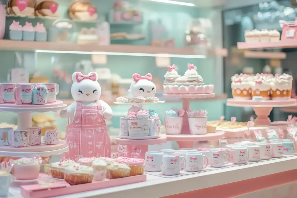 Does Hello Kitty have a bakery?
Hello Kitty Café Merchandise