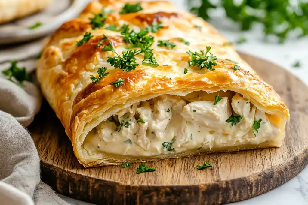 What is chicken pastry dish